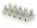 Terminal block; screw terminal; ways: 5; 4mm2; terminals: 10; 400V