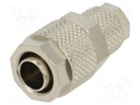 Screw-on fitting; inline splice,reductive; max.15bar; Seal: NBR