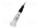 Vibrometer; Display: LCD 2,8"; 0÷3,9mm,0÷399,9m/s2,0÷399,9mm/s