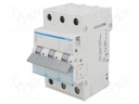 Circuit breaker; 400VAC; Inom: 10A; Poles: 3; DIN; Charact: B; 6kA