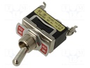 Switch: toggle; Pos: 2; SPDT; ON-ON; 15A/250VAC; Leads: screw; 0÷55°C