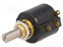 Potentiometer: shaft; multiturn; 10kΩ; 1.5W; ±3%; 6.35mm; linear