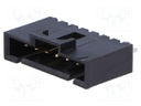 Plug; wire-board; SL; 2.54mm; PIN: 7; gold-plated; Layout: 1x7
