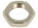 Accessories: nut; for mounting banana sockets on the panel