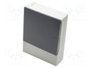 Enclosure: for modular components; white; No.of mod: 24