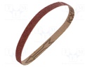 Endless sanding belt; L: 330mm; W: 10mm; Granularity: 60; 10pcs.