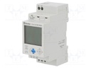 Programmable time switch; min.30min; SPDT; 250VAC/16A; DIN; IP20