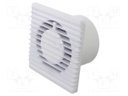 Fan: AC; axial; 230VAC; 93m3/h; 26dBA; slide; 2400rpm; 135x135x79mm