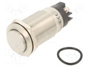 Switch: vandal resistant; Pos: 2; SPDT; 3A/220VAC; 5A/24VDC; IP65