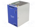 Power supply: switched-mode; 480W; 24VDC; 20A; 85÷264VAC; 1.3kg