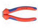 Pliers; round; 160mm; Conform to: DIN/ISO 5745