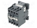 Contactor: 3-pole; NO x3; Auxiliary contacts: NO; 110VAC; 38A; 690V