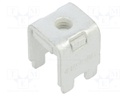 Straight; Plating: tinned; THT,screw terminal; Contacts: copper