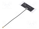 Antenna; Bluetooth,WiFi,ZigBee; 3dBi,4.8dBi; linear; 35.9x15.9mm