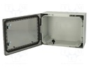 Enclosure: wall mounting; X: 300mm; Y: 400mm; Z: 210mm; ARCA IEC