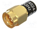 Adapter; 15.97mm; SMA plug; 50Ω; 20GHz