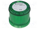 Signaller: lighting; flashing light; Colour: green; Usup: 24VDC