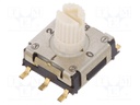 Encoding switch; Pos: 4; Rcont max: 100mΩ; DC load @R: 0.1A/5VDC