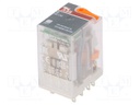 Relay: electromagnetic; 3PDT; Ucoil: 230VAC; 10A; max.250VDC