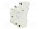Contactor: 2-pole installation; 25A; 24VAC; 24VDC; NO x2; DIN; IP20