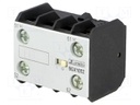 Auxiliary contacts; Series: BG; Leads: screw terminals