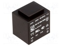 Transformer: encapsulated; 3VA; 230VAC; 18V; 167mA; Mounting: PCB