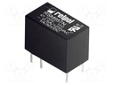 Relay: electromagnetic; SPDT; Ucoil: 12VDC; 0.5A/125VAC; 1A/30VDC