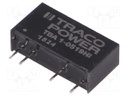 Converter: DC/DC; 1W; Uin: 4.5÷5.5V; Uout: 9VDC; Iout: 111mA; SIP7