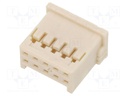 2.0 W/B Dual Grid Rcpt Hsg 10Ckt Beige