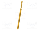 Test needle; Operational spring compression: 8mm; 5A; Ø: 2mm; 3N