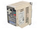 Vector inverter; Max motor power: 0.25/0.37kW; Usup: 200÷240VAC