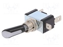 Switch: toggle; Pos: 2; SPST; OFF-ON; 20A/12VDC; -20÷85°C; 50mΩ