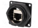 Coupler; RJ45; DC; PIN: 8; Cat: 6; shielded; Layout: 8p8c; IP67,IP68