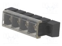 PCB terminal block; straight; 10mm; ways: 4; THT,screw terminal