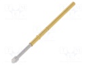 Test probe; Operational spring compression: 6.4mm; 3A; Ø: 2mm