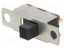 SWITCH, SLIDE, SPDT, 200mA, 30V, PANEL