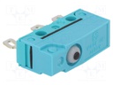 Microswitch SNAP ACTION; without lever; SPDT; 2A/250VAC; ON-(ON)