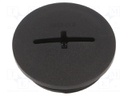 Stopper; M32; 1.5; IP56; Mat: polyamide; Body: black; Thread: metric
