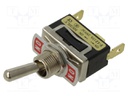 Switch: toggle; Pos: 2; SPDT; ON-ON; 15A/250VAC; Leads: connectors