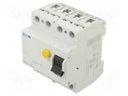 RCD breaker; Inom: 25A; Ires: 30mA; Max surge current: 250A; 400V