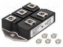Three-phase bridge rectifier; Urmax: 1.6kV; If: 100A; Ifsm: 1.2kA