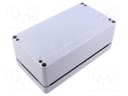 Enclosure: multipurpose; X: 120mm; Y: 220mm; Z: 81mm; AL; aluminium