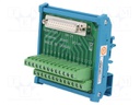 Industrial module: terminal block; Mounting: DIN; 77.5x56.3x51mm