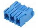 Connector: HDC; contact insert; MIXO; PIN: 3; UL94V-0; Modules: 1
