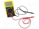 Digital multimeter; LCD; 3,5 digit (1999); 2-3x/s; VAC: 200V,300V