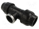 Splice terminal: clamping; for PE pipes; Plast; Medium: water