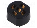 Adapter; Body: black; PCB; 19.6x17.4x10mm