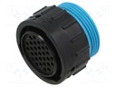 Connector: circular; -55÷125°C; 13A; PIN: 31; plug; straight; 200V