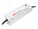 Power supply: switched-mode; LED; 200W; 200÷400VDC; 250÷500mA
