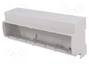Enclosure: for DIN rail mounting; Y: 91mm; X: 213mm; Z: 53mm; ABS